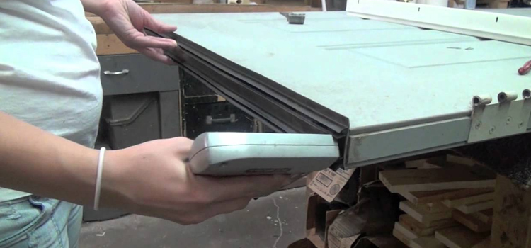 damaged steel door repair The Crossings