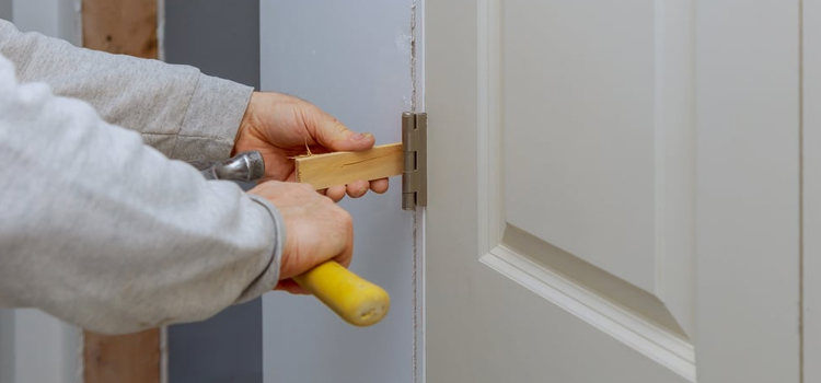 fiberglass entry door repair in The Crossings