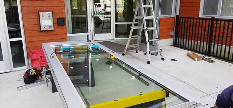 storefront door glass replacement The Crossings